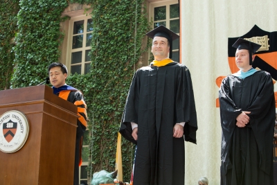 Richard Wertz'88 at Commencement 2016