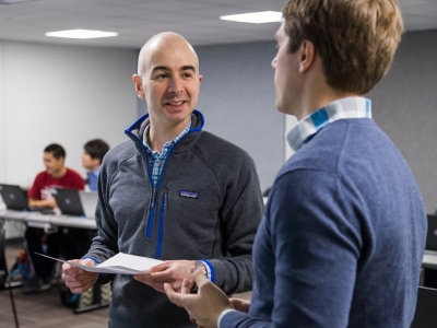 Kyle Jamieson leads the Princeton Advanced Wireless Systems research group in the Department of Computer Science